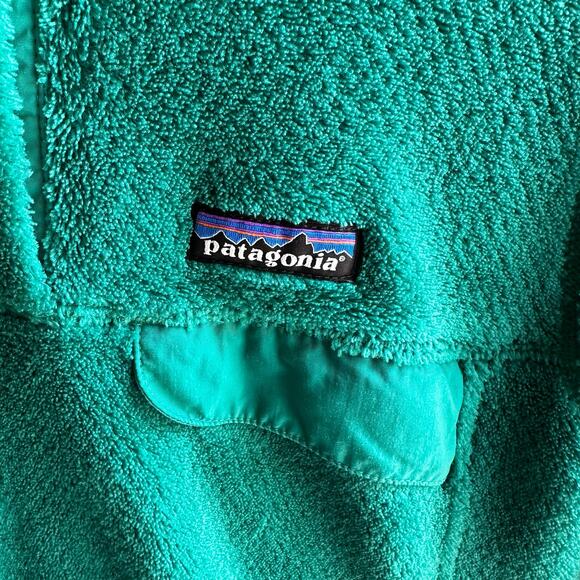 Patagonia Re-Tool Snap-T Fleece Pullover Green - Picture 5 of 10